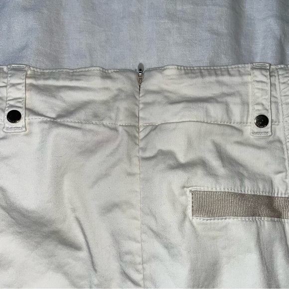 Sportalm Kitzbuhel Sz 40 (US 8) Austria zippered pencil skirt y2k white tailored - Picture 4 of 6